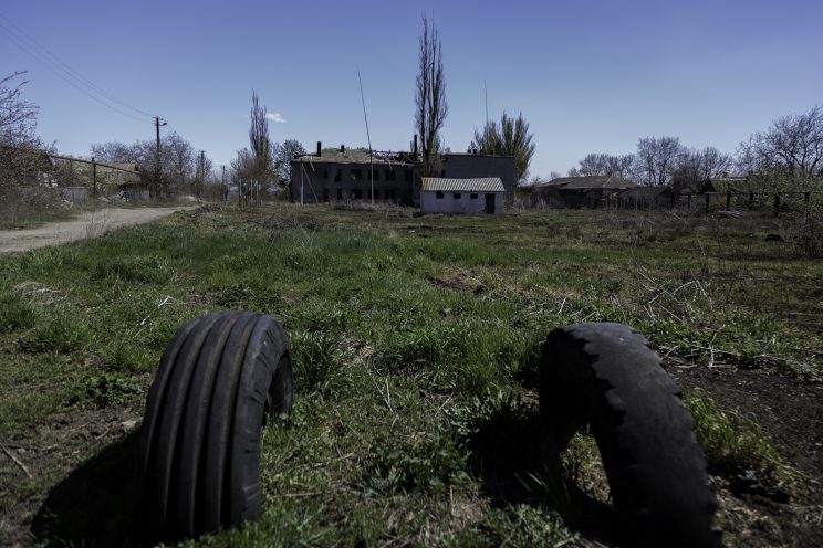 Kominternove - Repubblica popolare di Donetsk (Ex Ucraina - Donbass) - 2018. Una casa abbandonata.