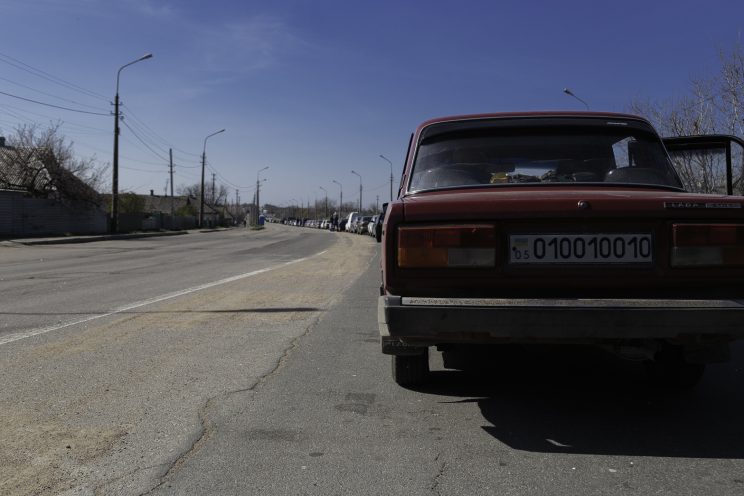 Checkpoints - Olenivka - Repubblica Popolare di Donetsk (Ex Ucraina - Donbass) - 2018.
