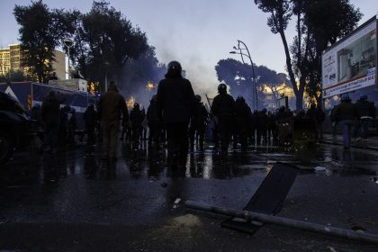 Napoli - MaiconSalvini - Corteo di protesta.