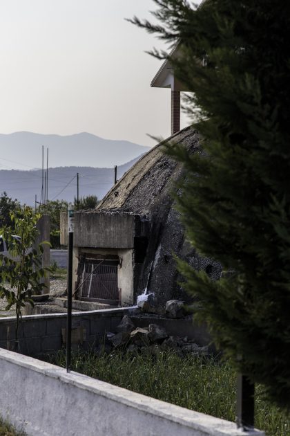 Bunker nei pressi di Scutari - Albania.