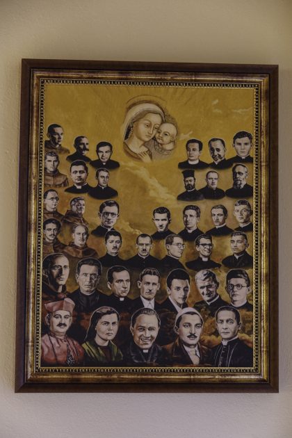 Cappella del seminario di Scutari - Albania. I Martiri del Regime.